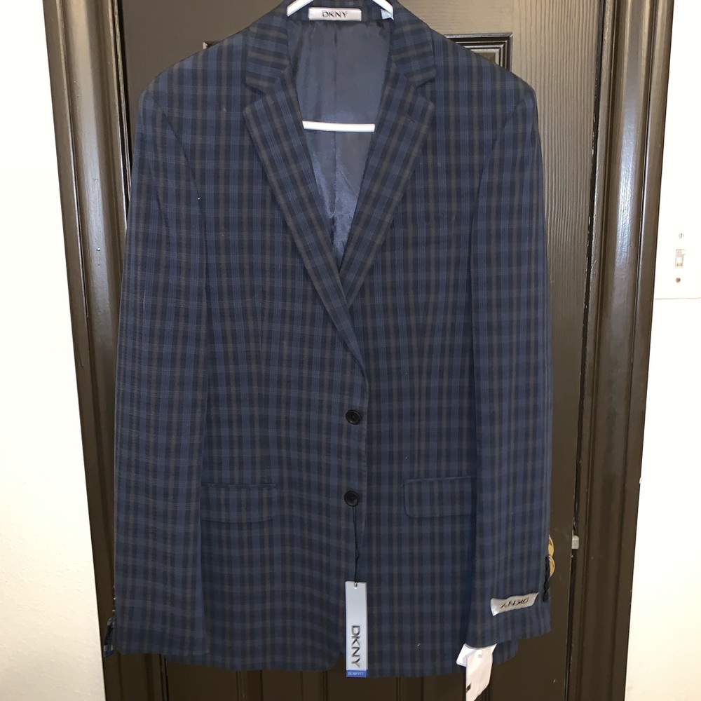 Plaid sport coat